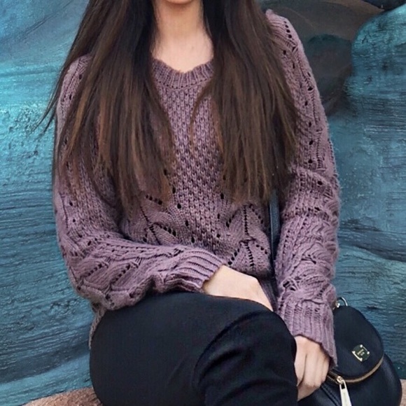 Charlotte Russe Taupe Cozy Knit Sweater - Picture 4 of 6